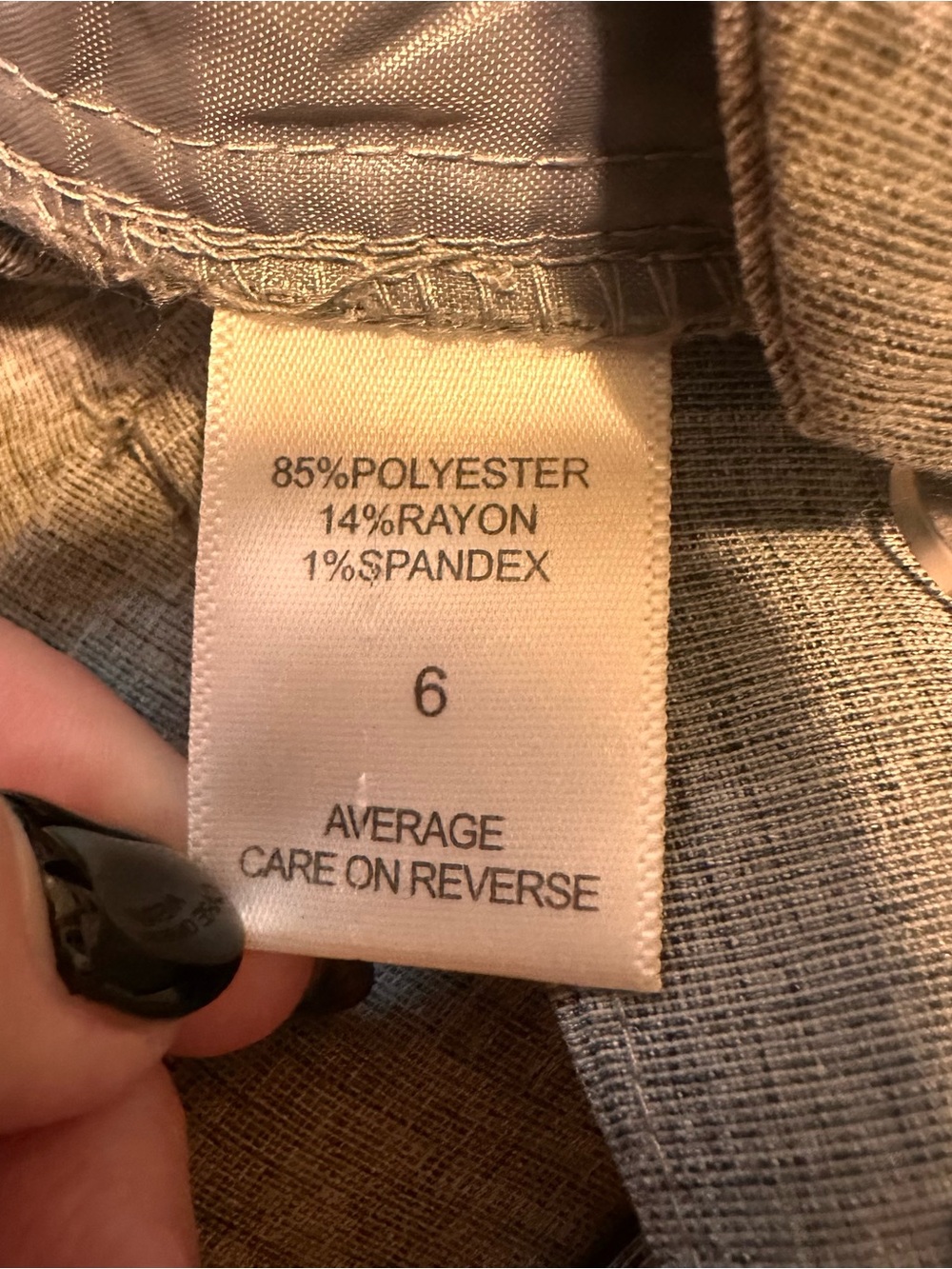New York & Company Gray Wide Leg Dress Pants - Picture 8 of 9